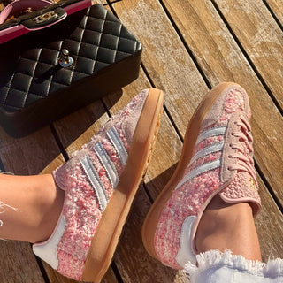 GAZELLE TWEED PINK