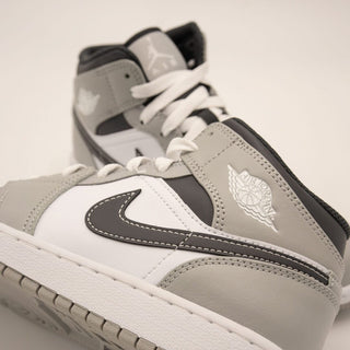 Jordan 1 Mid Light Smoke Grey Anthracite (GS)