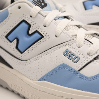 New Balance 550 White Carolina Blue