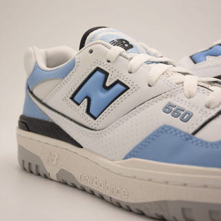 New Balance 550 White Carolina Blue