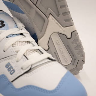 New Balance 550 White Carolina Blue