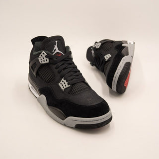 Jordan 4 Black Canvas