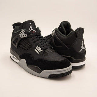 Jordan 4 Black Canvas