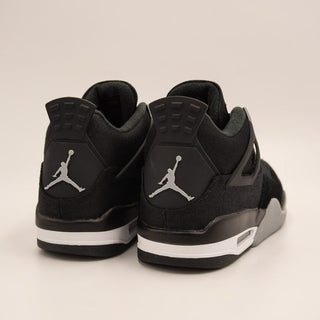 Jordan 4 Black Canvas