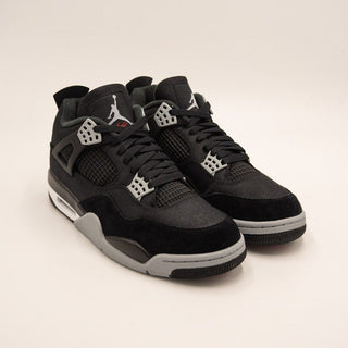 Jordan 4 Black Canvas