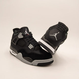 Jordan 4 Black Canvas