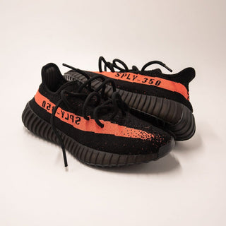 Yeezy 350 V2 Black Core Red