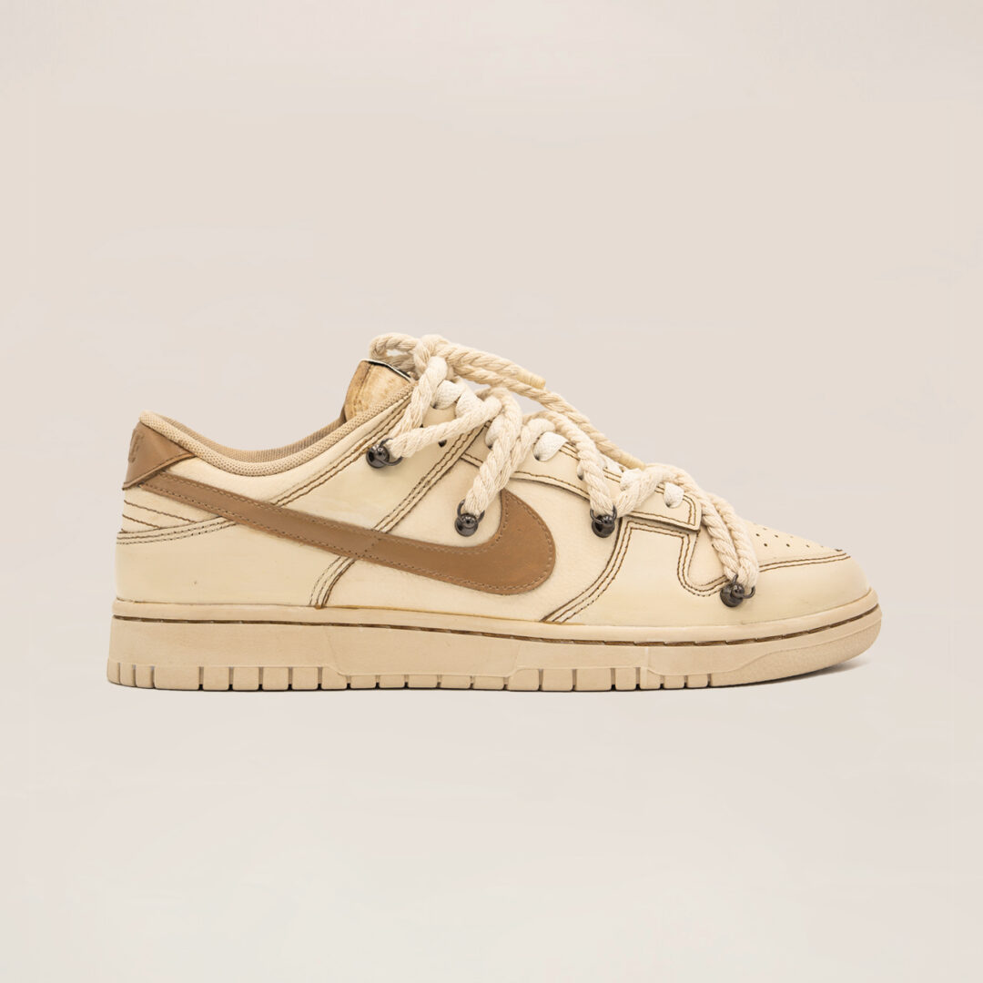 Dunk Low Overlaces Caffè – AMÉNDE - Main Image
