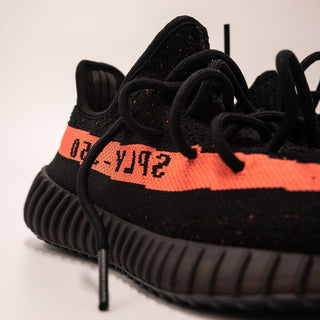 Yeezy 350 V2 Black Core Red