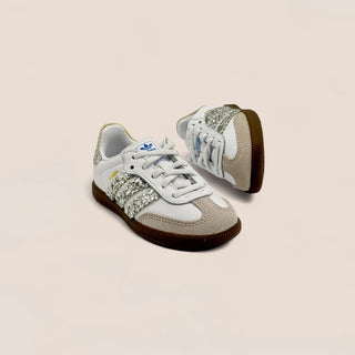 Baby SAMBA WHITE GLITTER SHINE