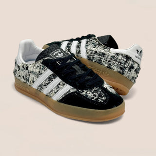 GAZELLE TWEED BLACK SHINE