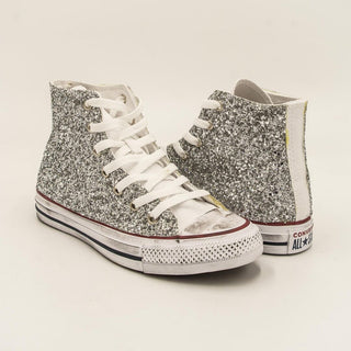 All Star Silver Shine Hi