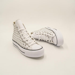 Platform L Cone White High