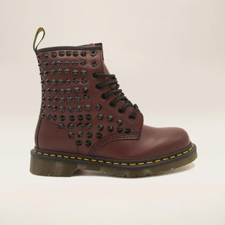 Dr Martens 1460 Cherry Full Black Studs <span>37</span>